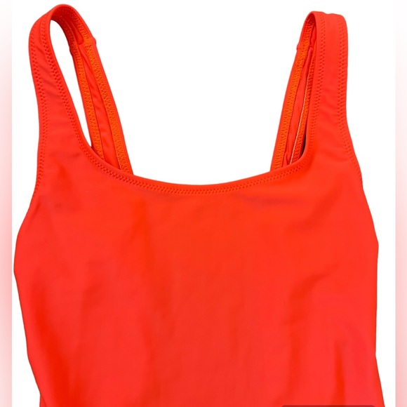 Solid & Striped One Piece Swimsuit XS - Picture 3 of 7